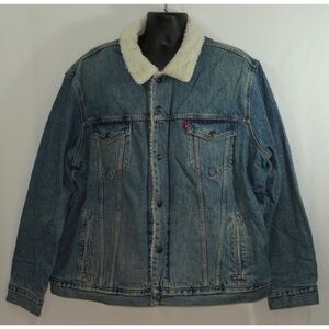Levi's Sherpa Trucker Jean Jacket XXL